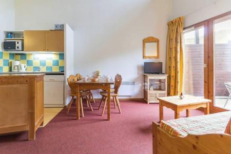 Vakantie in de bergen Appartement duplex 3 kamers 8 personen (A43) - Résidence les Pistes - Le Corbier - Woonkamer