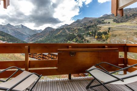 Vacaciones en montaña Apartamento cabina para 4 personas (002) - Résidence les Plattières - Méribel-Mottaret - Terraza