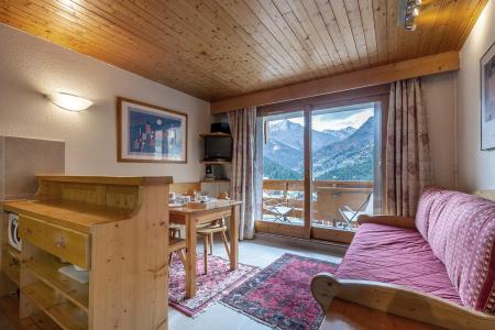 Vakantie in de bergen Studio cabine 4 personen (002) - Résidence les Plattières - Méribel-Mottaret - Woonkamer