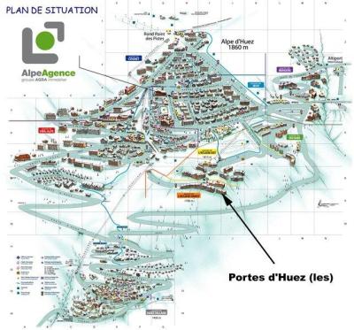 Wakacje w górach Apartament 2 pokojowy 5 osób (104) - Résidence les Portes d'Huez - Alpe d'Huez