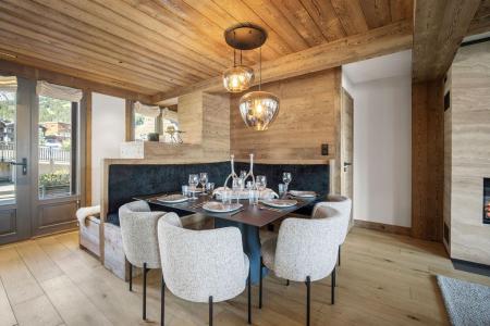 Holiday in mountain resort 4 room duplex apartment 6 people (720B) - Résidence les Portes de Courchevel - Courchevel - Living room