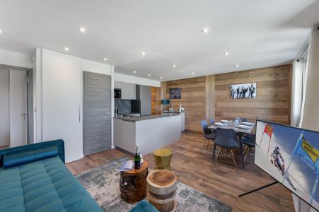 Urlaub in den Bergen 4-Zimmer-Appartment für 6 Personen (101) - Résidence les Portes de Courchevel - Courchevel - Wohnzimmer