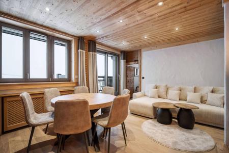 Urlaub in den Bergen 4-Zimmer-Appartment für 7 Personen (401A) - Résidence les Portes de Courchevel - Courchevel - Wohnzimmer