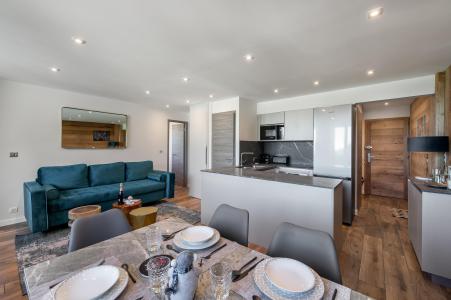 Vakantie in de bergen Appartement 4 kamers 6 personen (101) - Résidence les Portes de Courchevel - Courchevel - Woonkamer