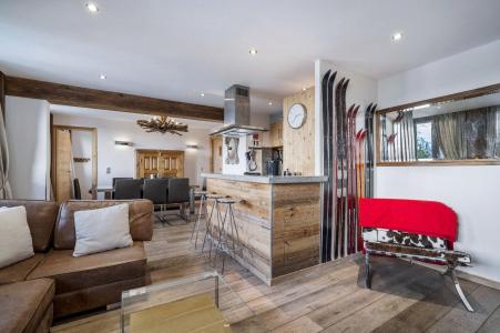 Vakantie in de bergen Appartement 5 kabine kamers 6-8 personen (330B) - Résidence les Portes de Courchevel - Courchevel - Woonkamer