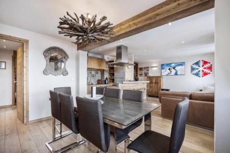 Vakantie in de bergen Appartement 5 kabine kamers 6-8 personen (330B) - Résidence les Portes de Courchevel - Courchevel - Woonkamer