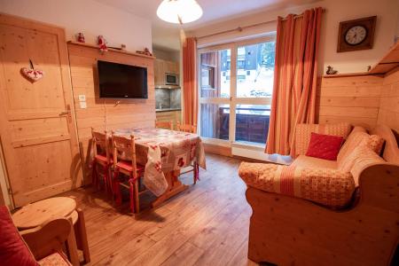 Vakantie in de bergen Appartement 2 kamers bergnis 6 personen (SB511A) - Résidence les Portes de la Vanoise - La Norma - Woonkamer