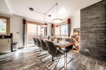 Holiday in mountain resort 6 room apartment cabin 8 people (203) - Résidence les Portes du Pleney - Morzine - Living room