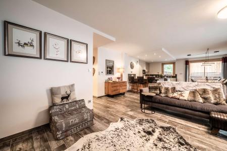 Urlaub in den Bergen 6-Zimmer-Holzhütte für 8 Personen (203) - Résidence les Portes du Pleney - Morzine - Wohnzimmer