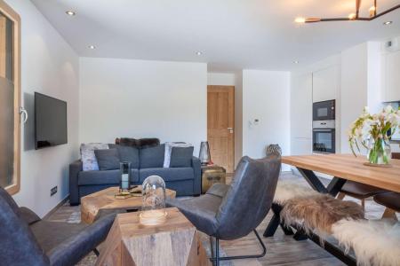 Vakantie in de bergen Appartement 3 kamers bergnis 6 personen (104) - Résidence les Portes du Pleney - Morzine - Woonkamer