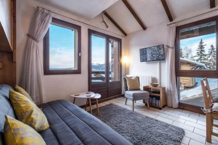 Urlaub in den Bergen 2-Zimmer-Appartment für 4 Personen (02) - Résidence les Primevères - Courchevel - Wohnzimmer