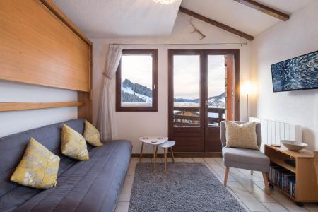 Wakacje w górach Apartament 2 pokojowy 4 osób (02) - Résidence les Primevères - Courchevel - Pokój gościnny