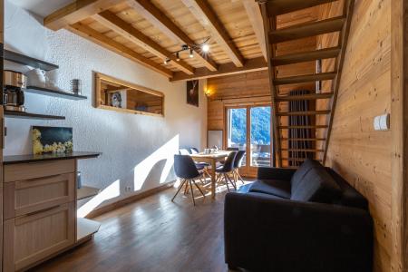 Urlaub in den Bergen Wohnung 3 Mezzanine Zimmer 8 Leute (066) - Résidence les Provères - Méribel-Mottaret - Wohnzimmer