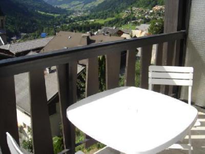 Vakantie in de bergen Studio 3 personen (RHO404) - Résidence les Rhododendrons - Châtel - Terras