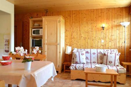 Vakantie in de bergen Appartement 2 kamers 6 personen (1B) - Résidence les Roches Fleuries - Le Grand Bornand - Verblijf