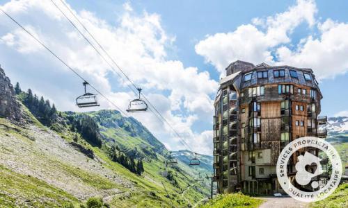 Аренда на лыжном курорте Résidence les Ruches - MH - Avoriaz - летом под открытым небом