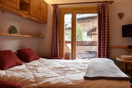 Urlaub in den Bergen Studio für 3 Personen (B2) - Résidence les Sapineaux - Méribel - Schlafzimmer