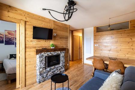Holiday in mountain resort 2 room apartment sleeping corner 6 people (2209) - Résidence les Silènes - Les Orres - Living room