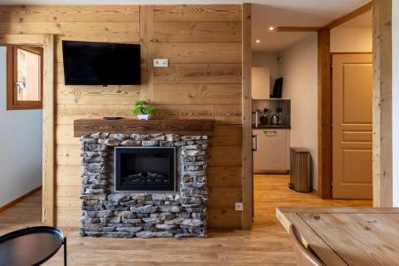 Holiday in mountain resort 2 room apartment sleeping corner 6 people (2209) - Résidence les Silènes - Les Orres - Living room
