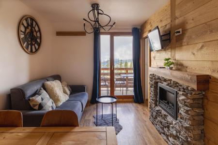 Urlaub in den Bergen 2-Zimmer-Berghütte für 6 Personen (2209) - Résidence les Silènes - Les Orres - Wohnzimmer