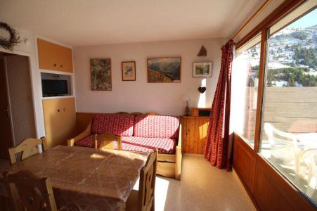 Holiday in mountain resort Studio sleeping corner 4 people (105) - Résidence les Silènes - Auris en Oisans