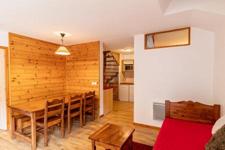 Vakantie in de bergen Appartement duplex 2 kamers 7 personen (2201) - Résidence les Silènes - Les Orres - Woonkamer