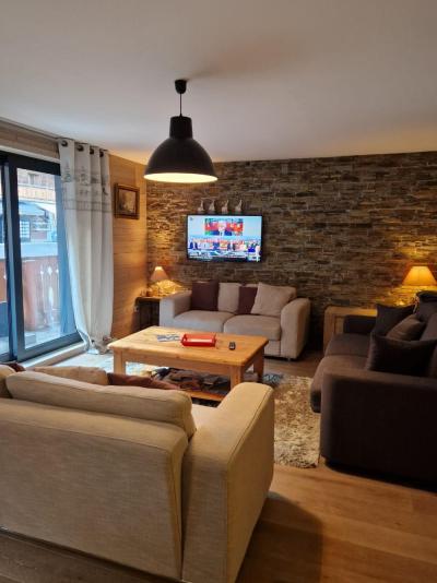 Vacanze in montagna Appartamento 3 stanze per 6 persone (12) - Résidence Les Soldanelles - Châtel - Soggiorno