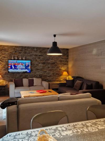 Vakantie in de bergen Appartement 3 kamers 6 personen (12) - Résidence Les Soldanelles - Châtel - Woonkamer