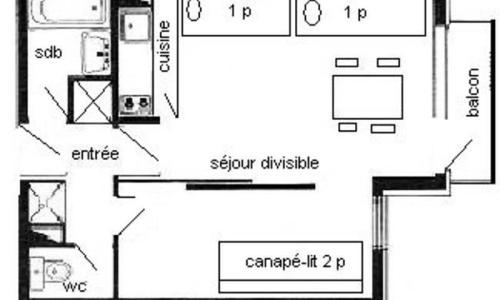Location au ski Appartement 1 pièces 4 personnes (28m²-1) - Résidence les Soldanelles - Maeva Home - La Plagne - Extérieur été