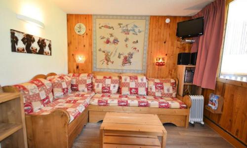 Location au ski Appartement 2 pièces 5 personnes (30m²) - Résidence les Soldanelles - Maeva Home - La Plagne - Séjour