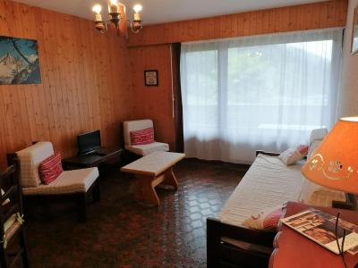 Vakantie in de bergen Studio bergnis 4 personen (C) - Résidence les Soldanelles - Le Grand Bornand - Woonkamer