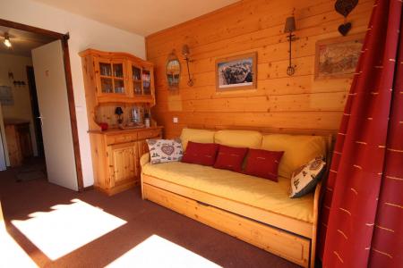 Holiday in mountain resort Studio sleeping corner 4 people (38) - Résidence les Soldanelles - Peisey-Vallandry - Living room