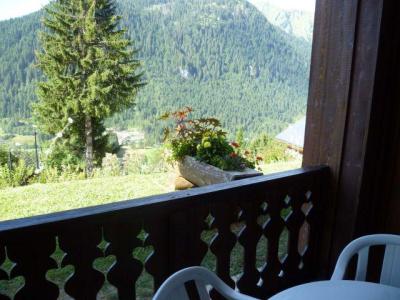 Vacaciones en montaña Apartamento cabina 2 piezas para 5 personas (004) - Résidence les Sorbiers - Châtel - Terraza