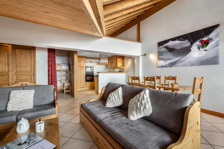 Urlaub in den Bergen 2-Zimmer-Berghütte für 6 Personen (7) - Résidence Les Suites du Val Claret - Tignes - Wohnzimmer