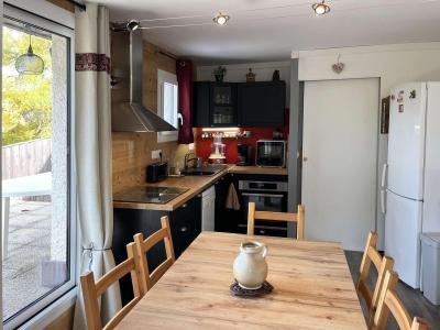 Vakantie in de bergen Appartement 2 kamers bergnis 6 personen (427) - Résidence les Tavaillons - Les Orres - Woonkamer
