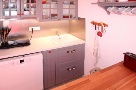 Vacances en montagne Studio coin montagne 4 personnes (208) - Résidence les Tavaillons - Les Orres - Cuisine