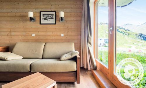 Rent in ski resort 2 room apartment 5 people (Confort 26m²) - Résidence les Temples du Soleil - Maeva Home - Val Thorens - Summer outside