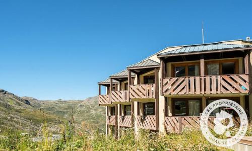 Аренда на лыжном курорте Résidence les Temples du Soleil - MH - Val Thorens - летом под открытым небом