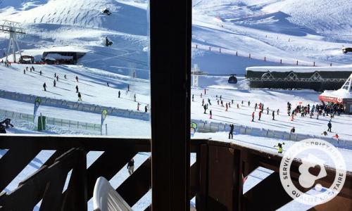 Аренда на лыжном курорте Апартаменты 2 комнат 5 чел. (Confort 33m²-3) - Résidence les Temples du Soleil - MH - Val Thorens - летом под открытым небом