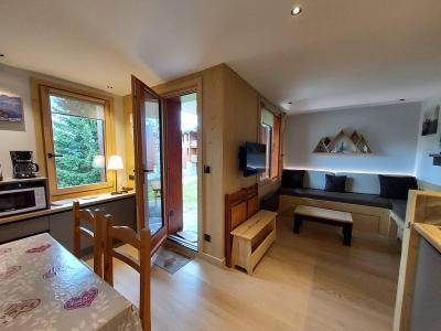Urlaub in den Bergen 3-Zimmer-Appartment für 4 Personen (37) - Résidence les Teppes - Valmorel - Wohnzimmer