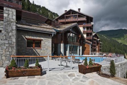 Rent in ski resort Résidence les Terrasses d'Eos - Flaine - Summer outside