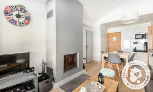 Urlaub in den Bergen 3-Zimmer-Appartment für 6 Personen (Sélection 42m²-5) - Résidence les Terrasses d'Eos - MH - Flaine - Tisch