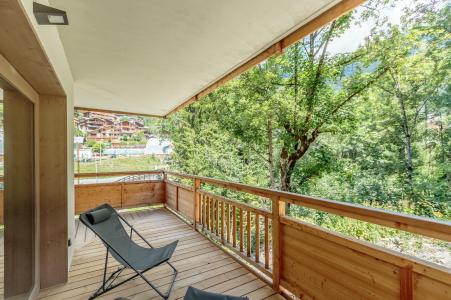 Urlaub in den Bergen 3-Zimmer-Appartment für 6 Personen (C11) - Résidence les Terrasses de la Vanoise - Champagny-en-Vanoise - Balkon