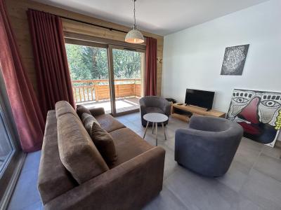 Urlaub in den Bergen 3-Zimmer-Appartment für 6 Personen (C11) - Résidence les Terrasses de la Vanoise - Champagny-en-Vanoise - Wohnzimmer