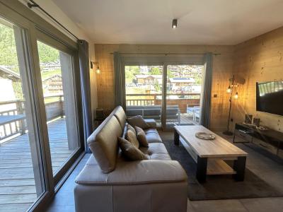 Urlaub in den Bergen 3-Zimmer-Berghütte für 6 Personen (B24) - Résidence les Terrasses de la Vanoise - Champagny-en-Vanoise - Wohnzimmer