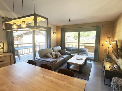 Urlaub in den Bergen 3-Zimmer-Berghütte für 6 Personen (B24) - Résidence les Terrasses de la Vanoise - Champagny-en-Vanoise - Wohnzimmer