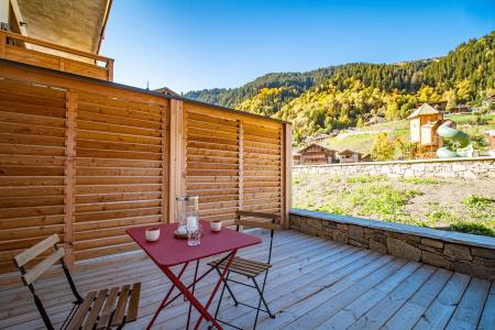 Urlaub in den Bergen 3-Zimmer-Berghütte für 7 Personen (B04) - Résidence les Terrasses de la Vanoise - Champagny-en-Vanoise - Terrasse