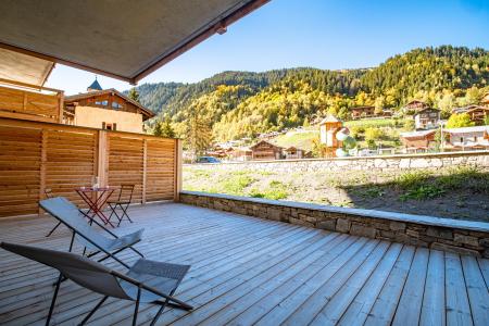 Urlaub in den Bergen 3-Zimmer-Berghütte für 7 Personen (B04) - Résidence les Terrasses de la Vanoise - Champagny-en-Vanoise - Terrasse