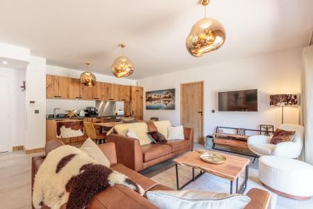 Urlaub in den Bergen 4-Zimmer-Appartment für 6 Personen (B02) - Résidence les Terrasses de la Vanoise - Champagny-en-Vanoise - Wohnzimmer