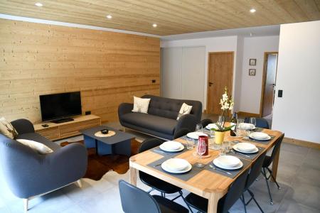 Urlaub in den Bergen 4-Zimmer-Berghütte für 8 Personen (B11) - Résidence les Terrasses de la Vanoise - Champagny-en-Vanoise - Wohnzimmer